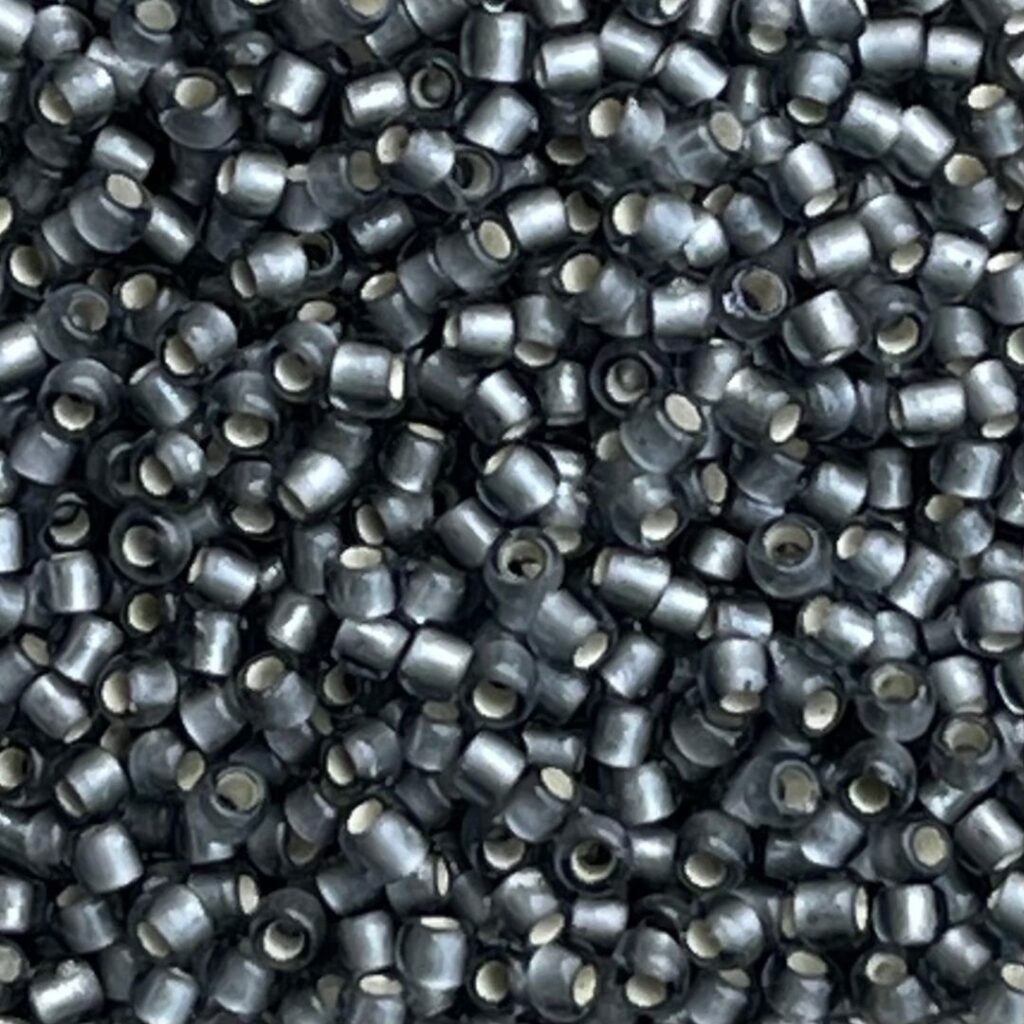 Round #11 Silver-Lined Frosted Gray