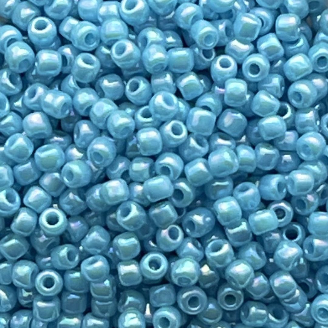Round #11 Opaque Rainbow Blue Turquoise - Image 1