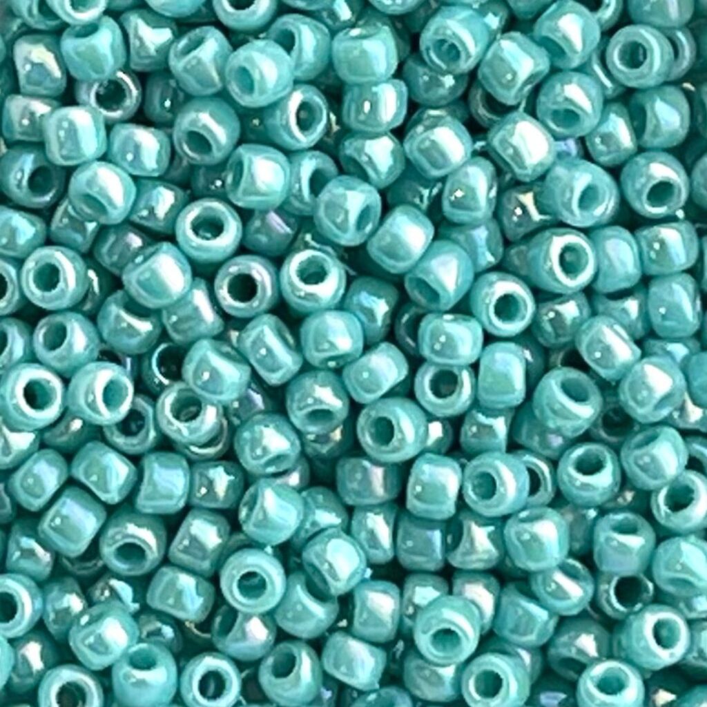 Round #11 Opaque-Rainbow Turquoise