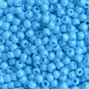 Round #11 Opaque Blue Turquoise