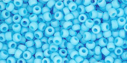 Round #11 Opaque-Frosted Blue Turquoise x 10 grs