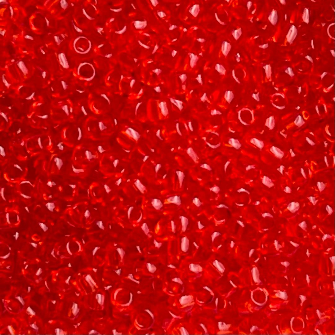 Round #11 Transparent Lt Siam Ruby - Image 1