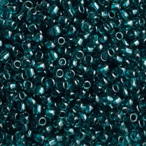 Round #11 Transparent Capri Blue
