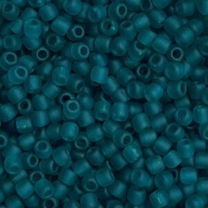 Round #11 Transparent Frosted Teal