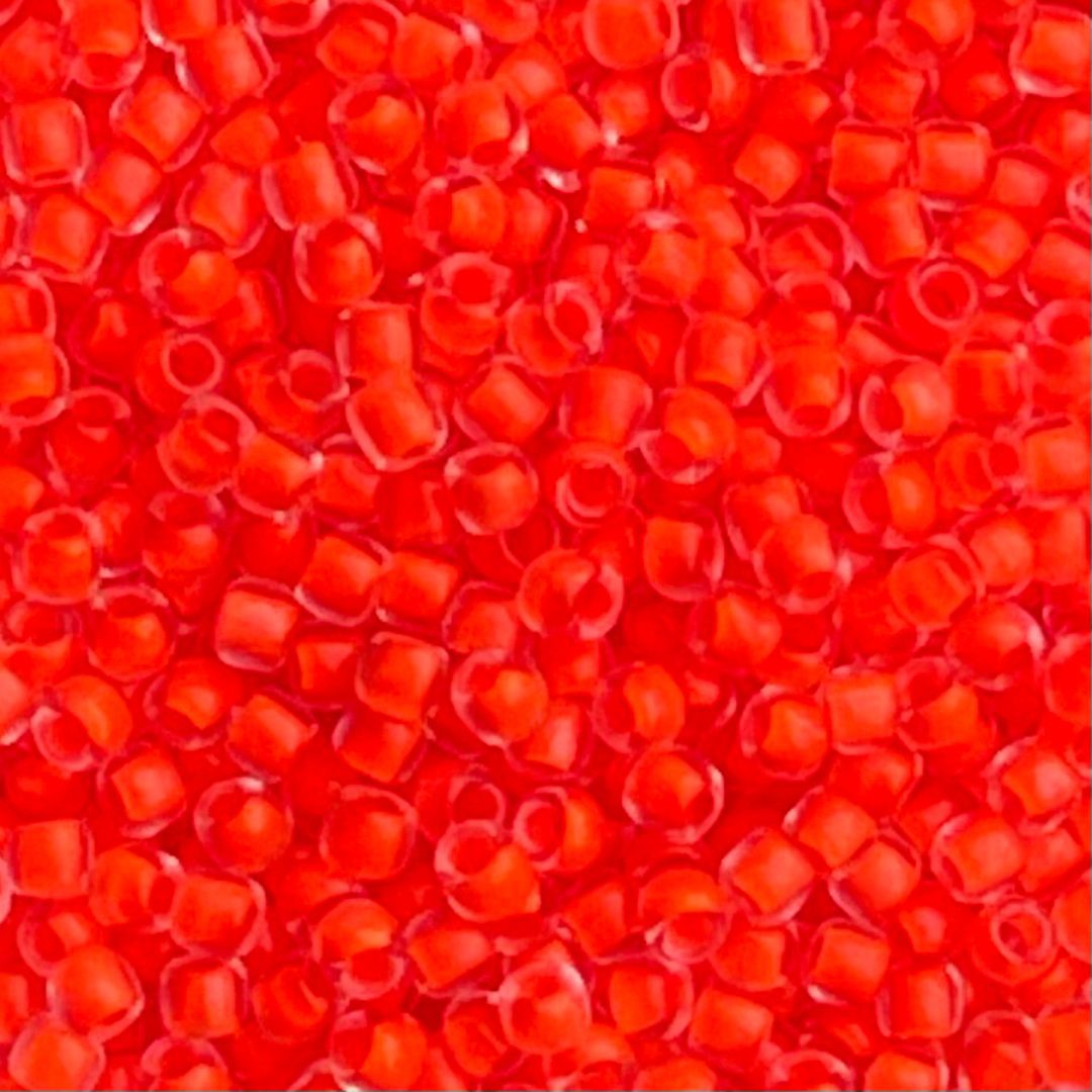 Round #11 Luminous Neon Tangerine Frosted - Image 1