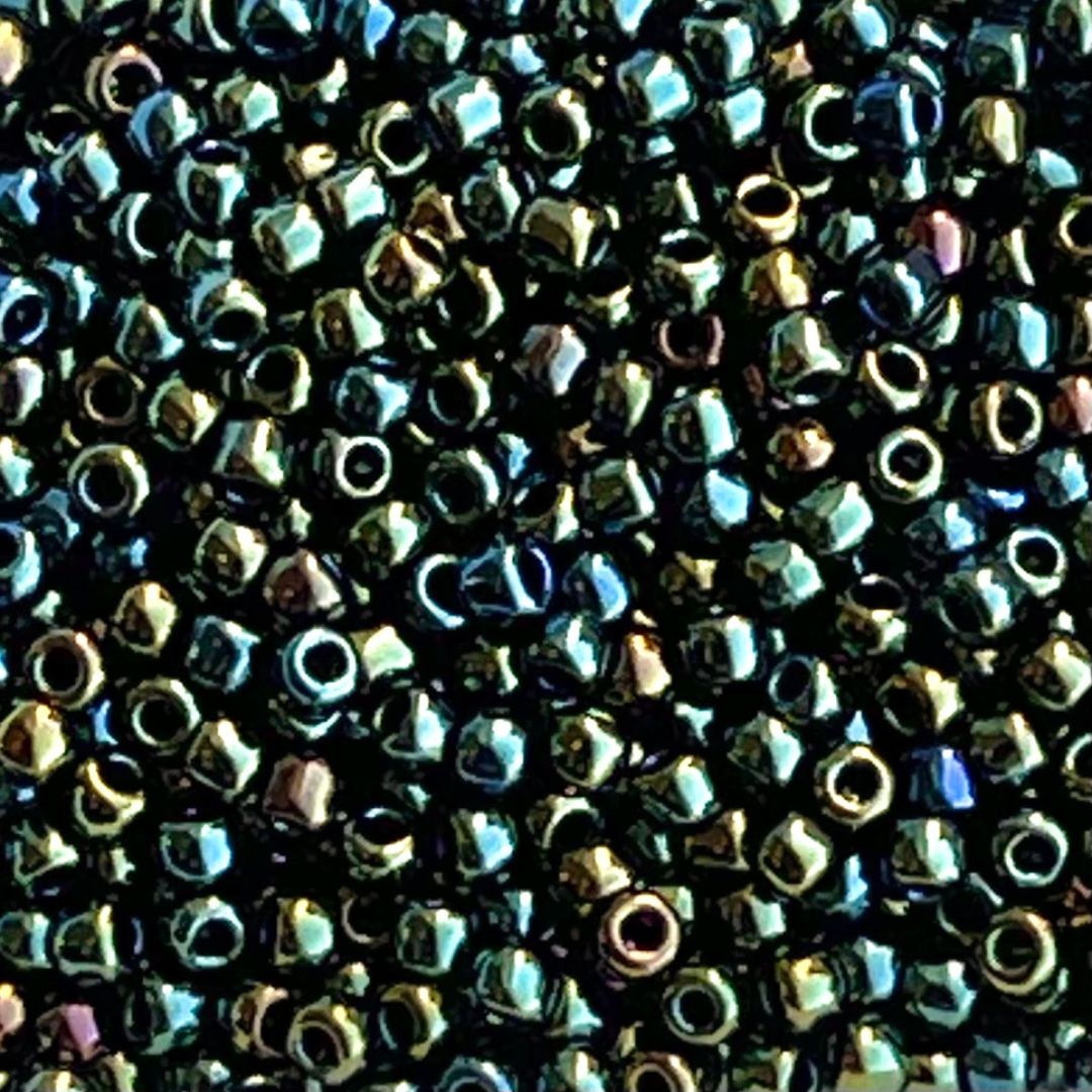 Round #11 Metallic Iris Green/Brown - Image 1