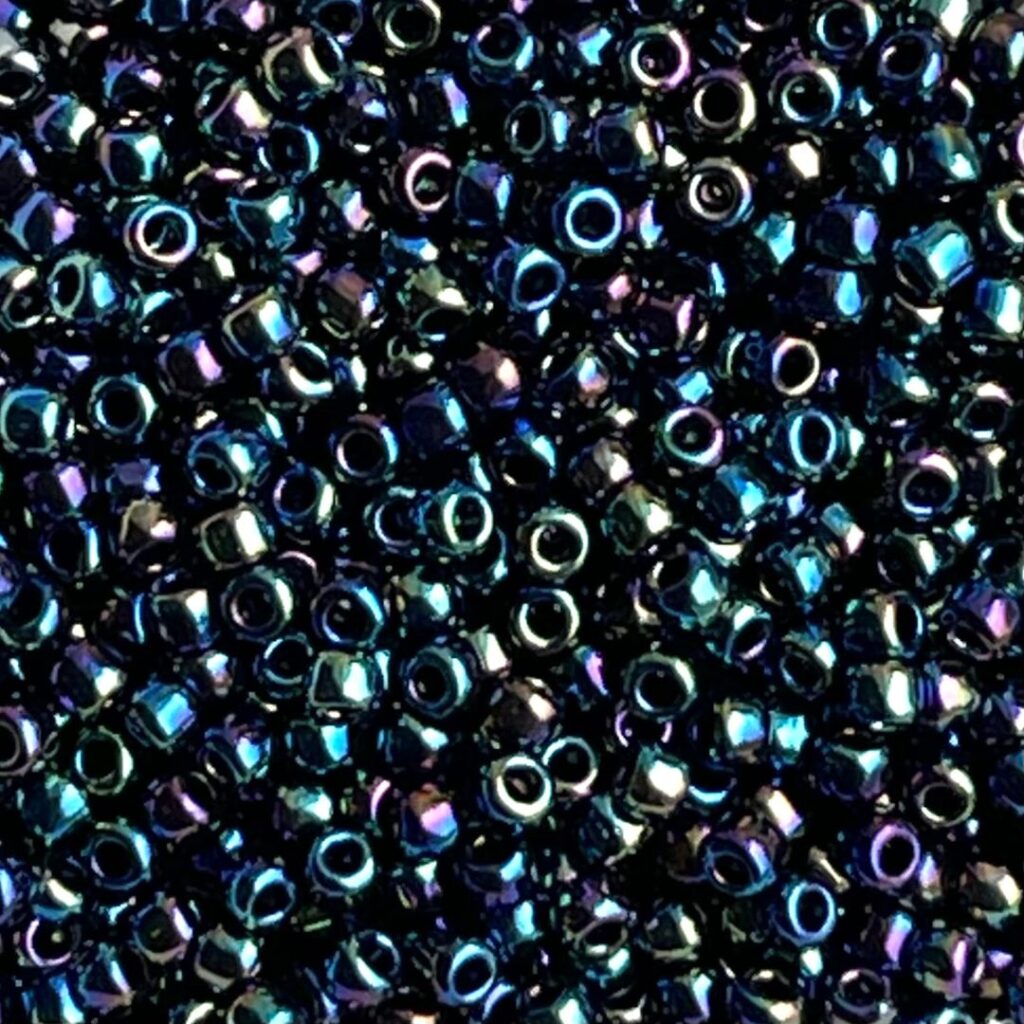 Round #11 Metallic Rainbow Iris