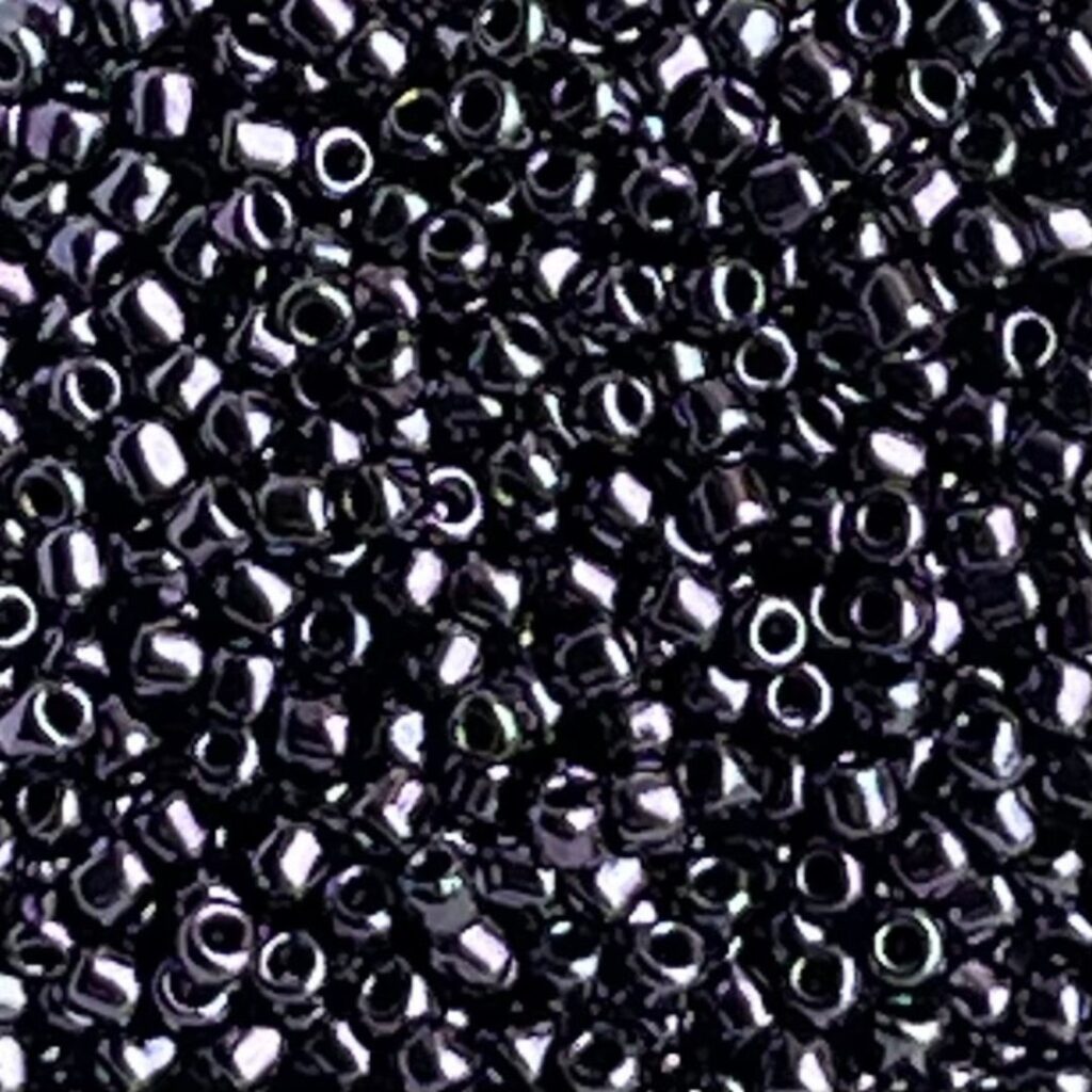 Round #11 Metallic Amethyst Gun Metal