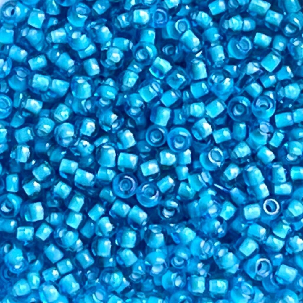 Round #11 Inside - Color Aqua - White Lined