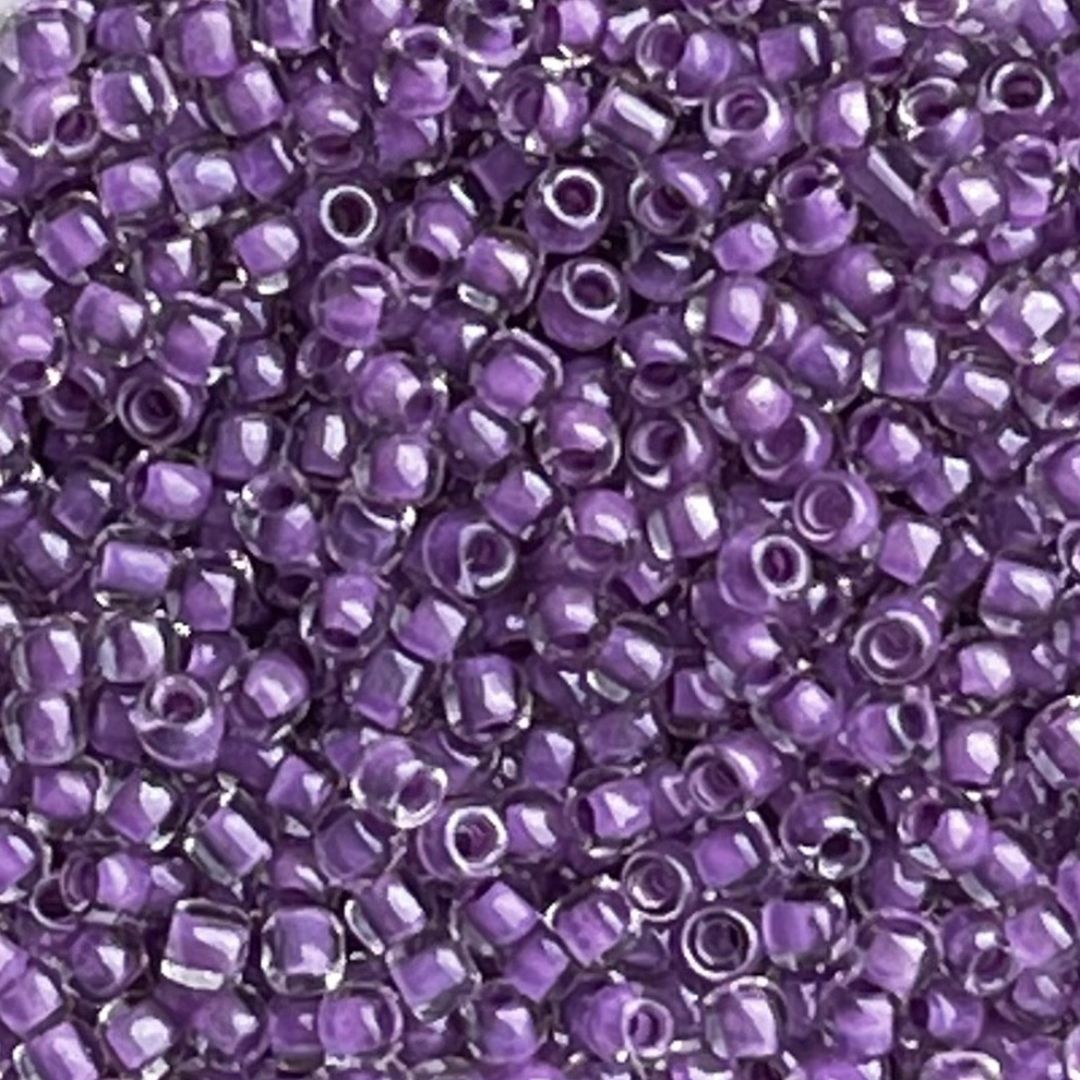 Round #11 Inside Color Purple White Lined - Image 1