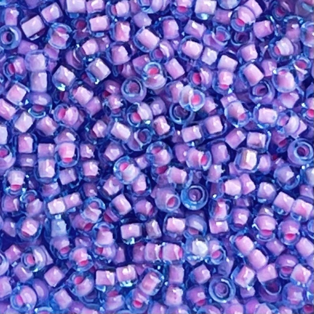 Round #11 Inside Color Aqua Bubble Gum Pink - Image 1