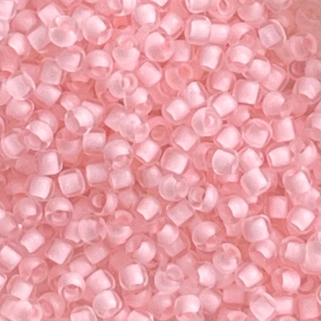 Round #11 Inside-Color - Crystal/Neon Rosaline - Lined x 10 grs - Image 1