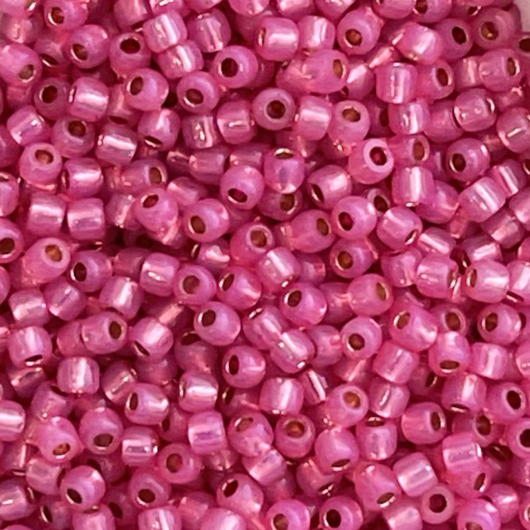 Round #11 PermaFinish SilverLined Milky Electric Pink - Image 1