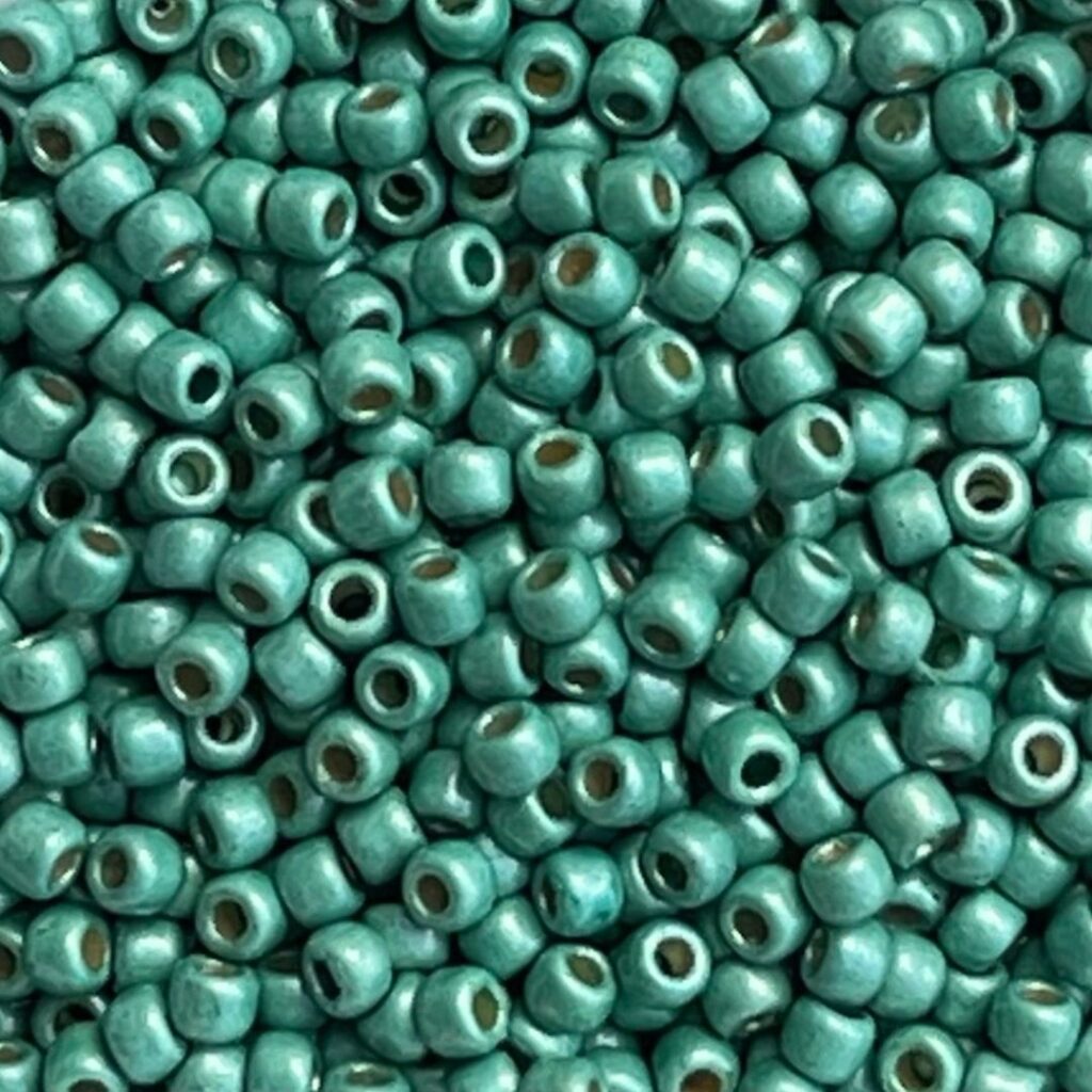 Round #11 PermaFinish - Matte Galvanized Green Teal