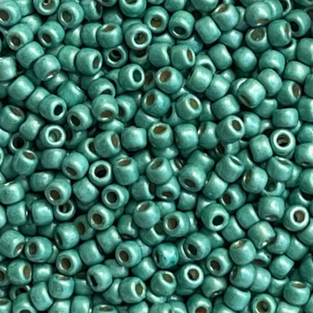 Round #11 PermaFinish - Matte Galvanized Green Teal - Image 1