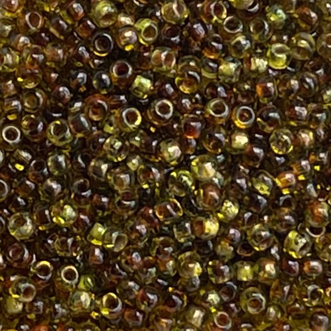 Round #11 HYBRID Transparent Lime-Green -Picasso - Image 1