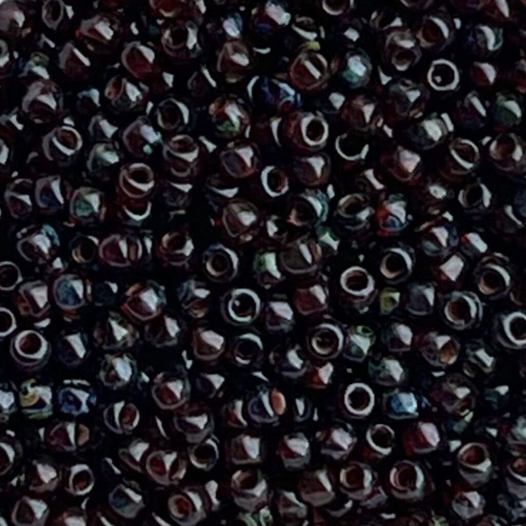Round #11 HYBRID Transparent Siam Ruby – Picasso