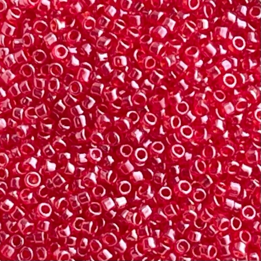 Round #15 Transparent Siam Ruby