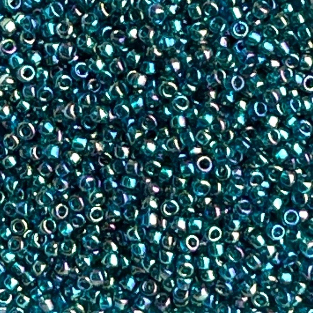 Round #15 Transparent Rainbow Teal - Image 1