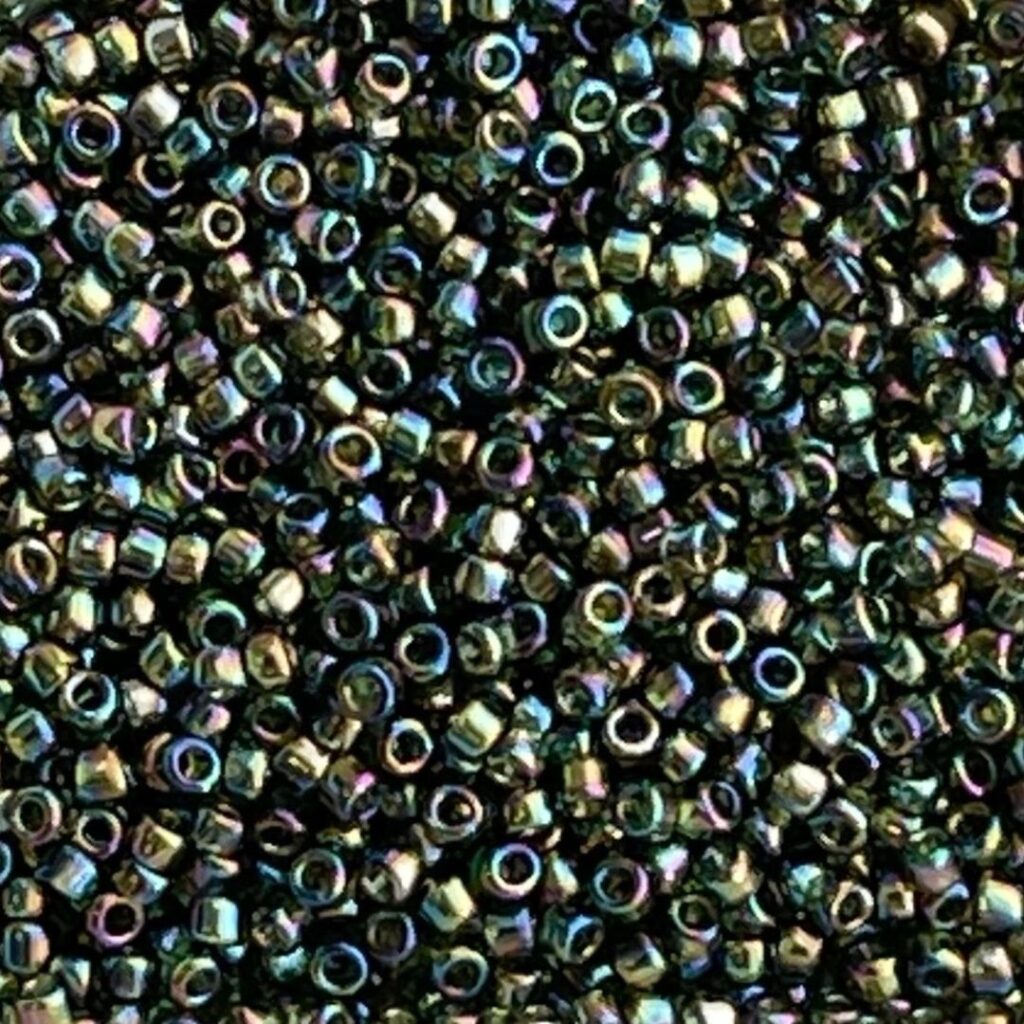 Round #15 Transparent Rainbow Olivine