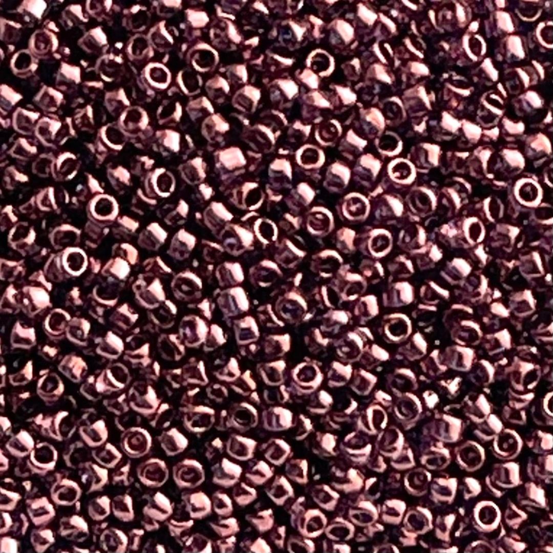 Round #15 Gold-Lustered Amethyst - Image 1