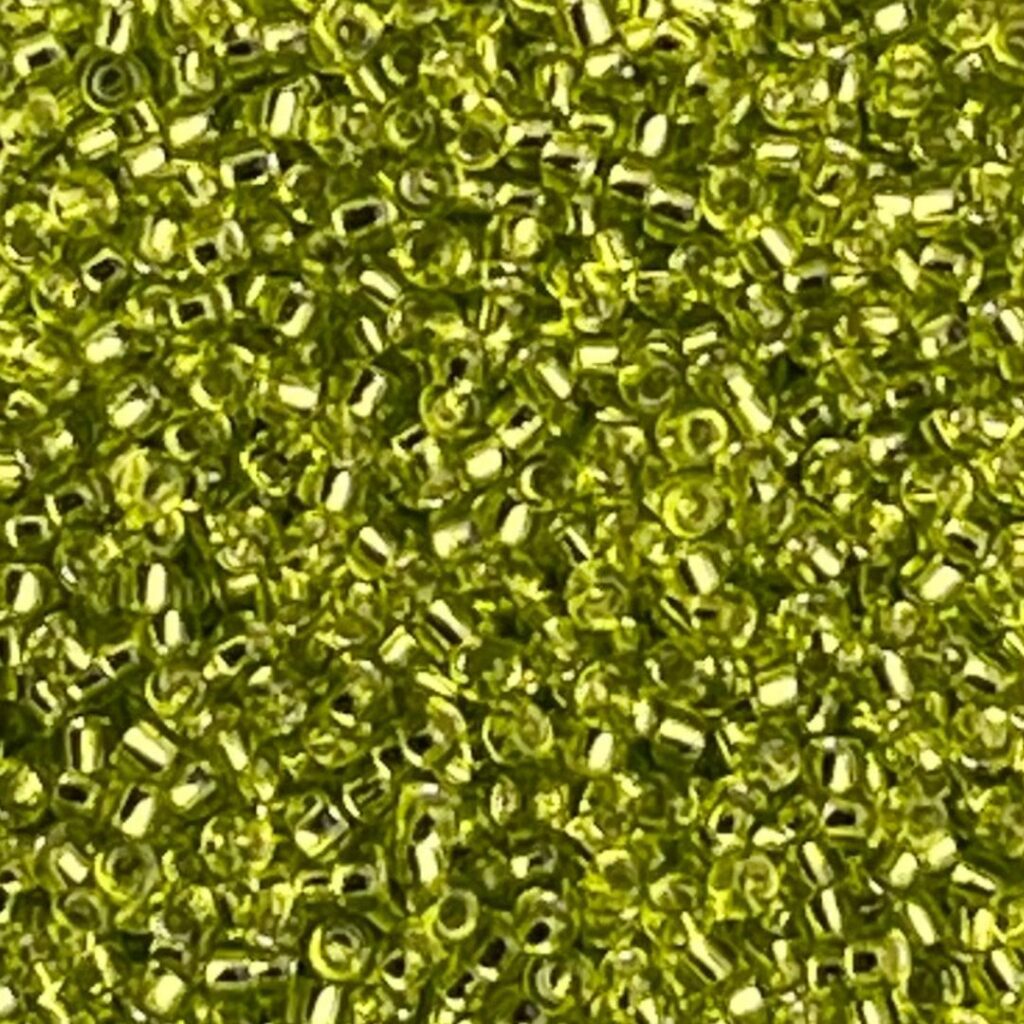 Round #15 SilverLined Lime Green