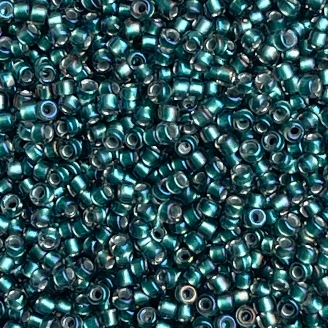 Round #15 InsideColor Crystal Prairie Green Lined - Image 1