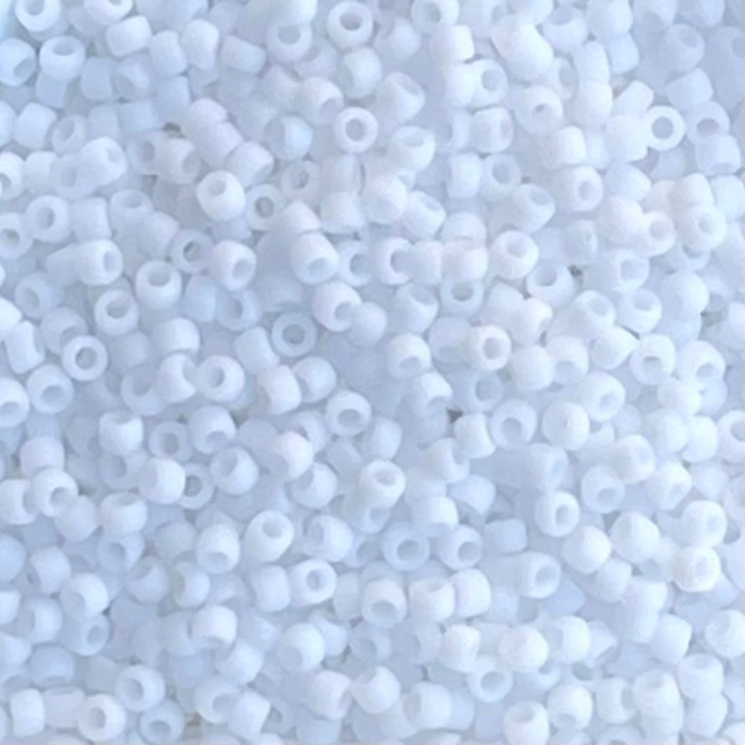 Round #15 Opaque Frosted White - Image 1