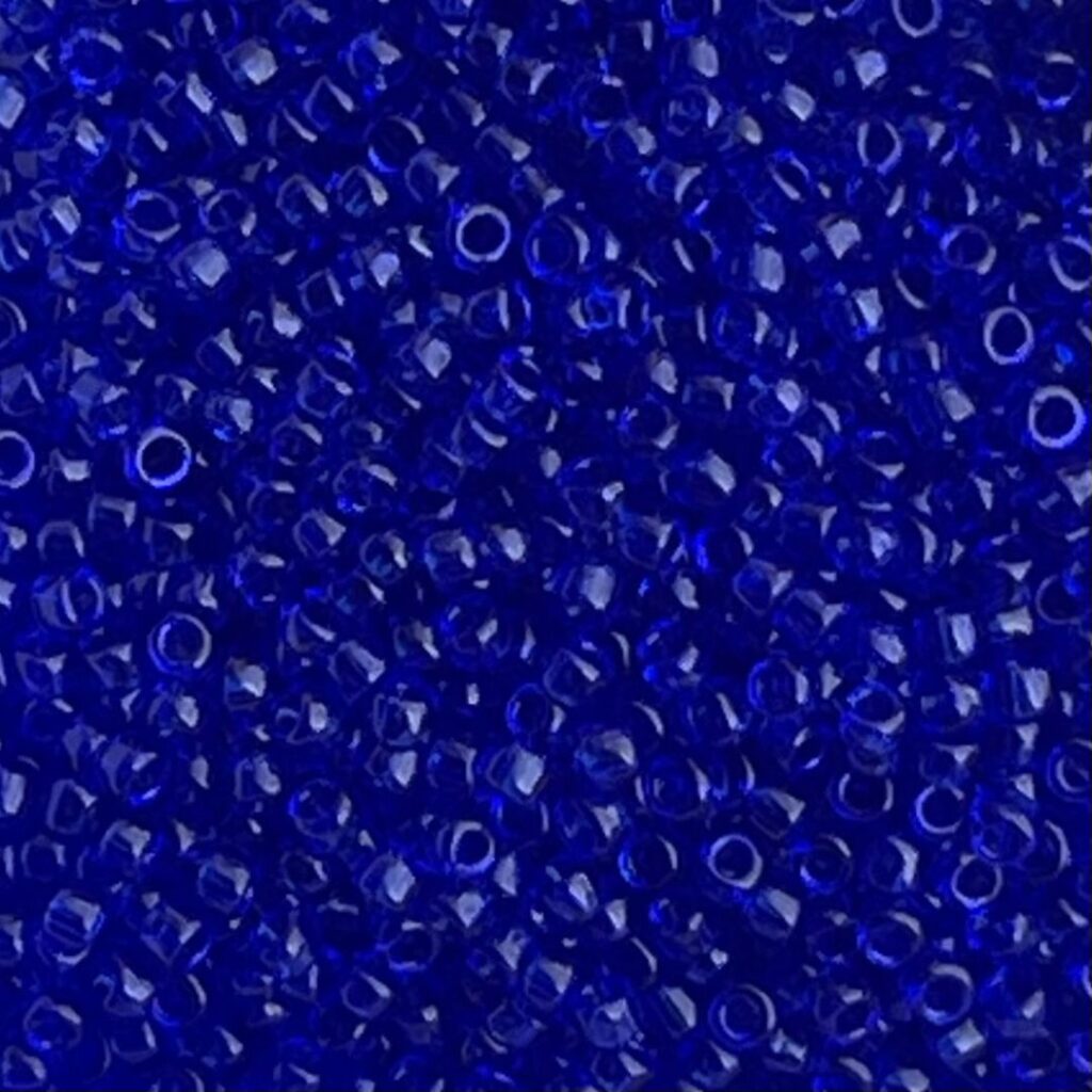 Round #15 Transparent Cobalt