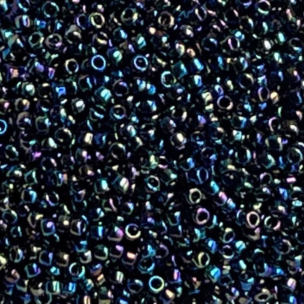 Round #15 Metallic Rainbow Iris