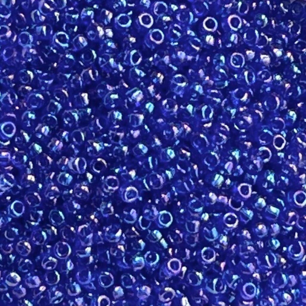 Round #15 Transparent-Rainbow Cobalt