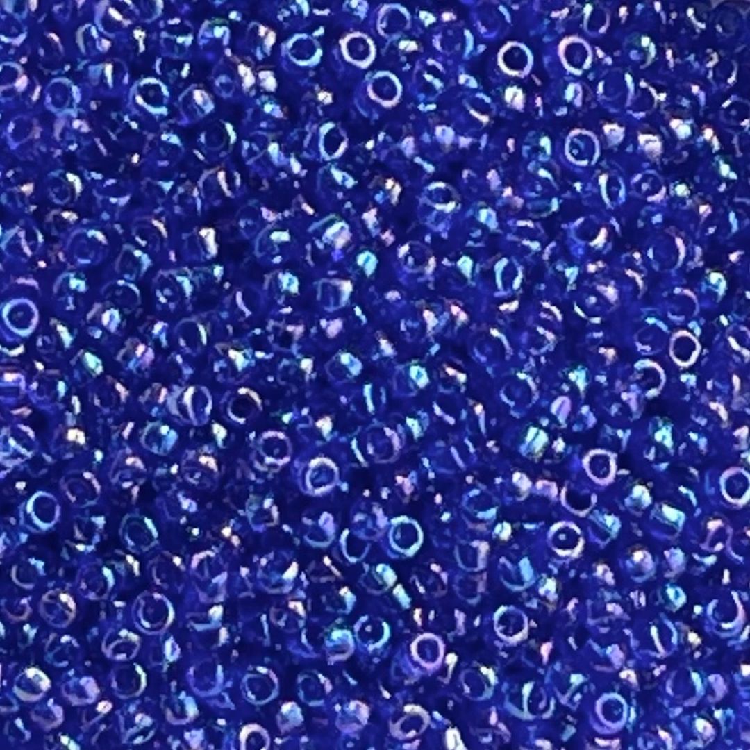 Round #15 Transparent-Rainbow Cobalt - Image 1