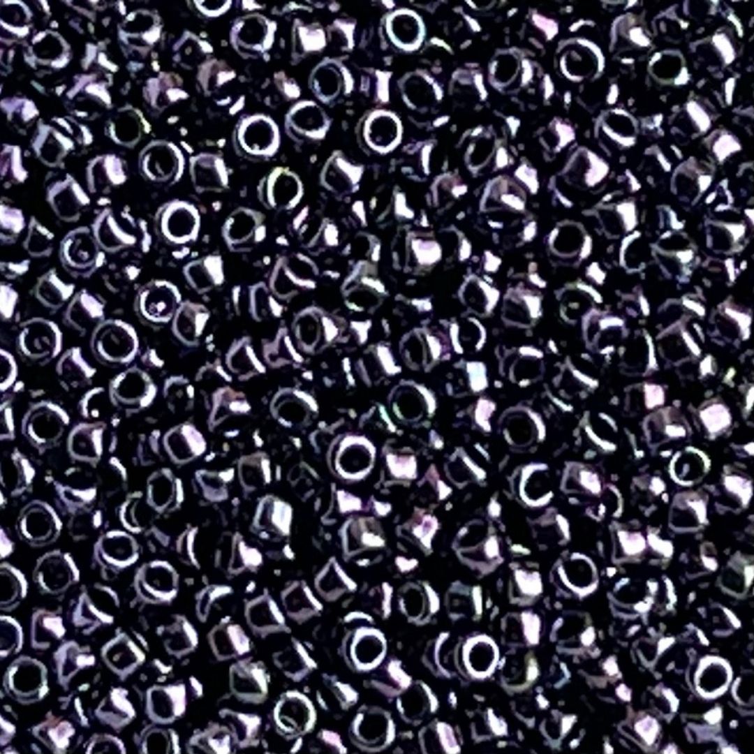 Round #15 Metallic Amethyst Gun Metal - Image 1