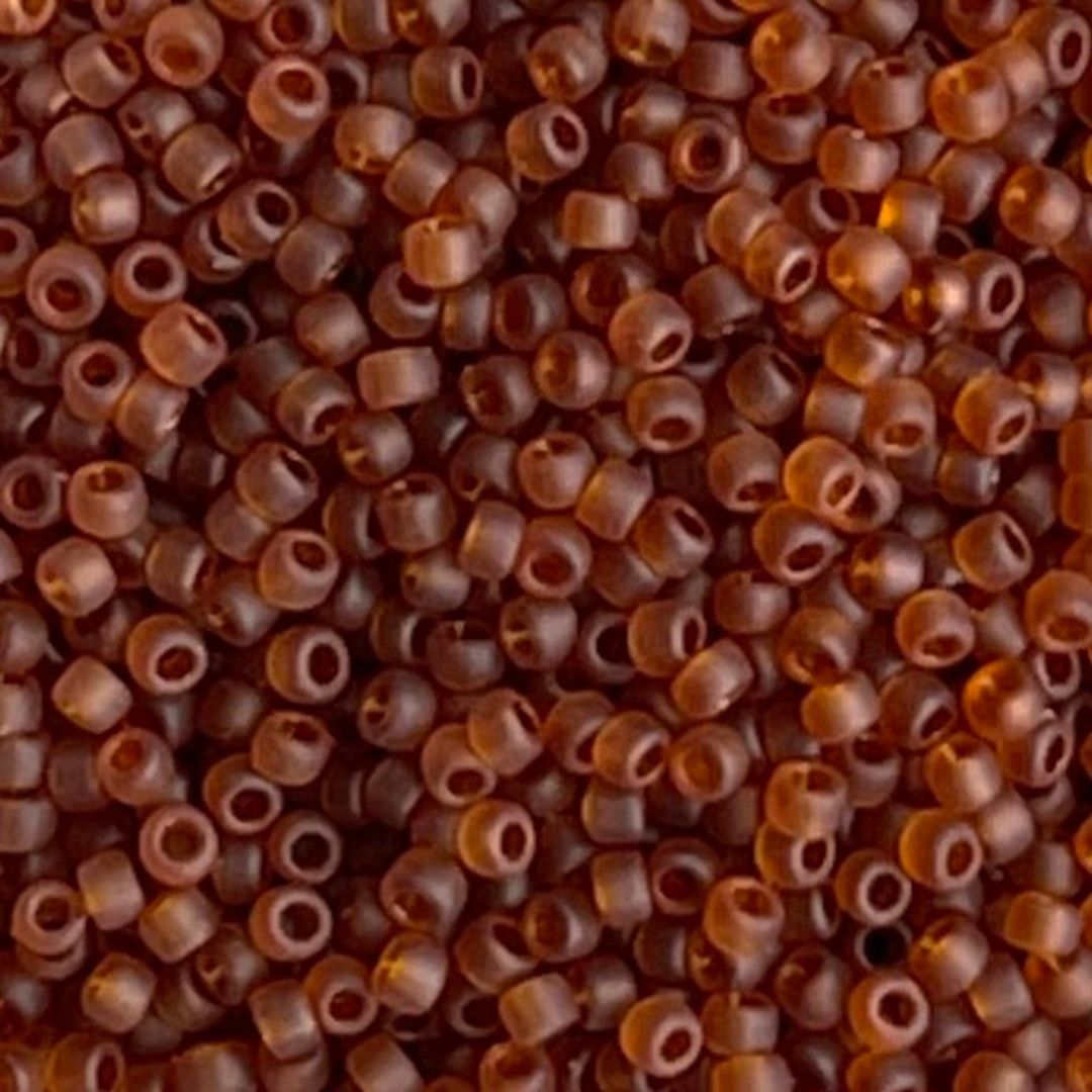 Round #15  Transparent Frosted Smoky Topaz - Image 1