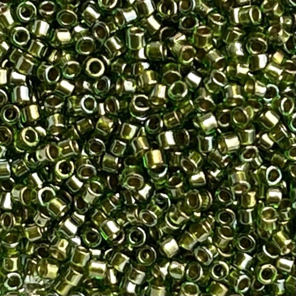 Treasure Gold Lined Peridot