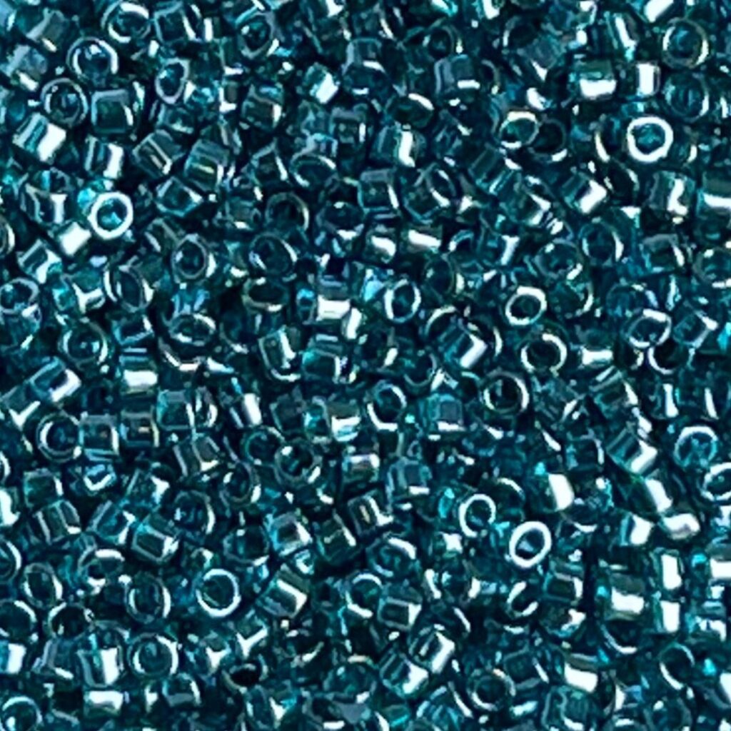 Treasure Transparent Teal Luster