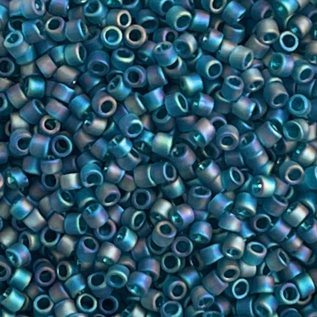 Treasure Transparent Frosted Teal Rainbow x 10 grs - Image 1