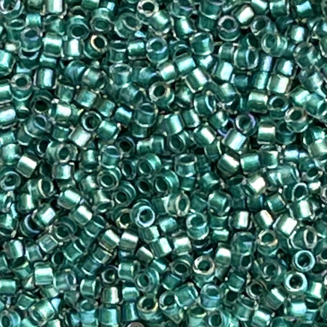 Treasure Teal-Lined Crystal Luster Rainbow - Image 1