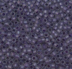 Treasure Frosted Metallic Purple-Lined Crystal Rainbow x 10grs