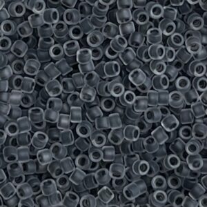 Treasure Frosted Charcoal-Lined Crystal x 10 grs