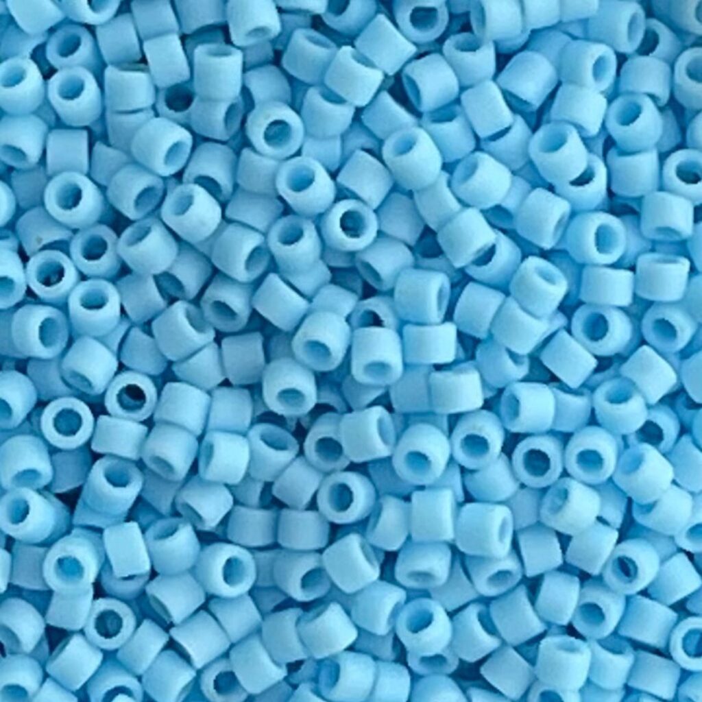 Treasure Opaque Frosted Blue Turquoise x 10 grs