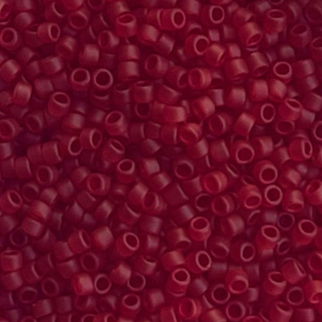 Treasure Transparent Frosted Ruby