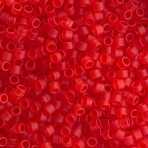Treasure Transparent Frosted Lt Siam Ruby x 10 grs
