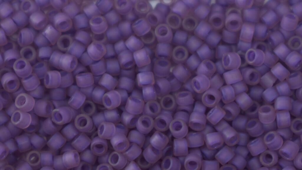 Treasure Frosted Purple-Lined Rosaline Rainbow x 10 grs