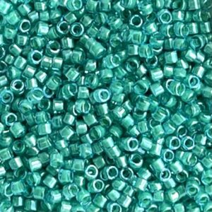 Treasure Lt Jonquil-Lined Aqua x 10 grs