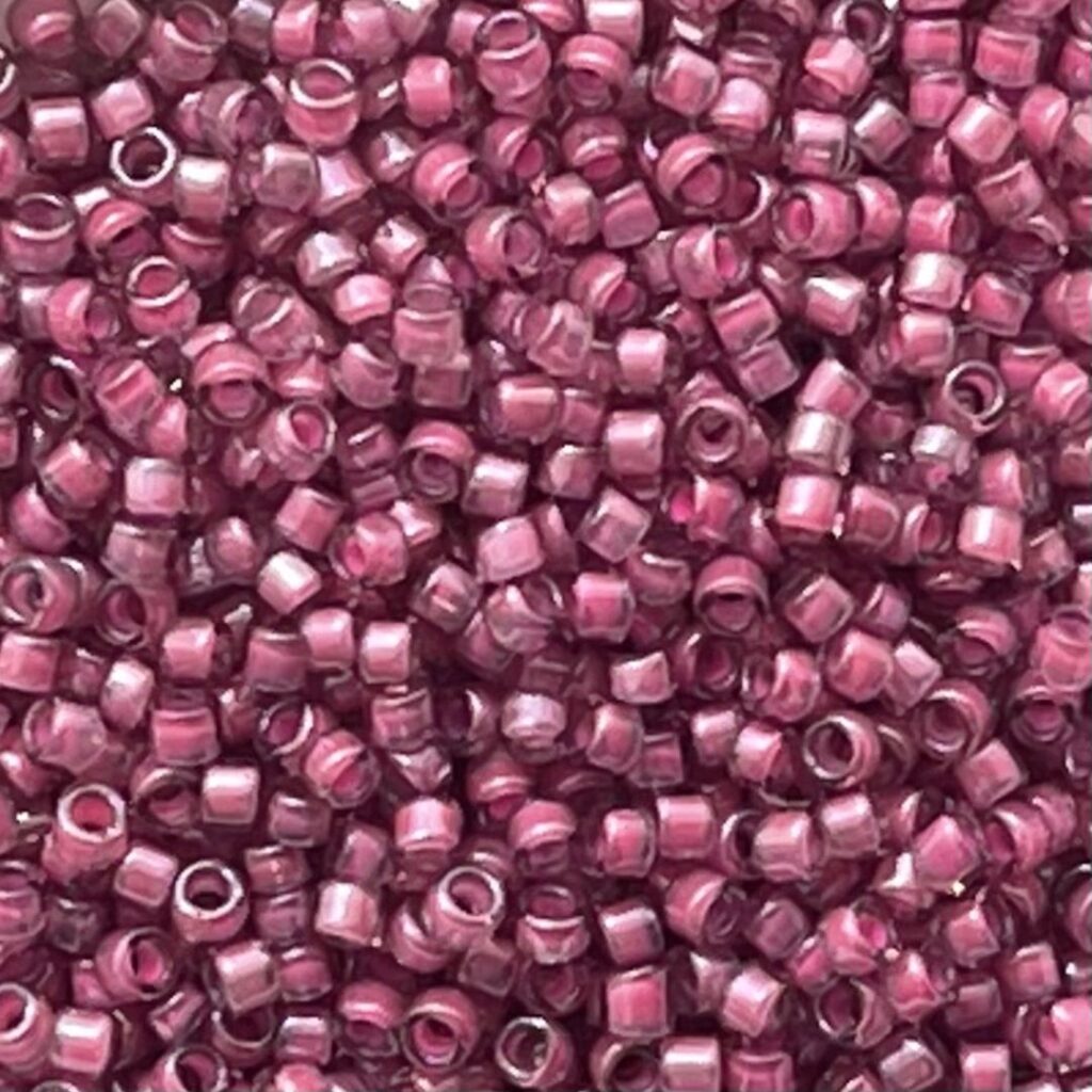 Treasure Pink-Lined Lt Amethyst x 10 grs
