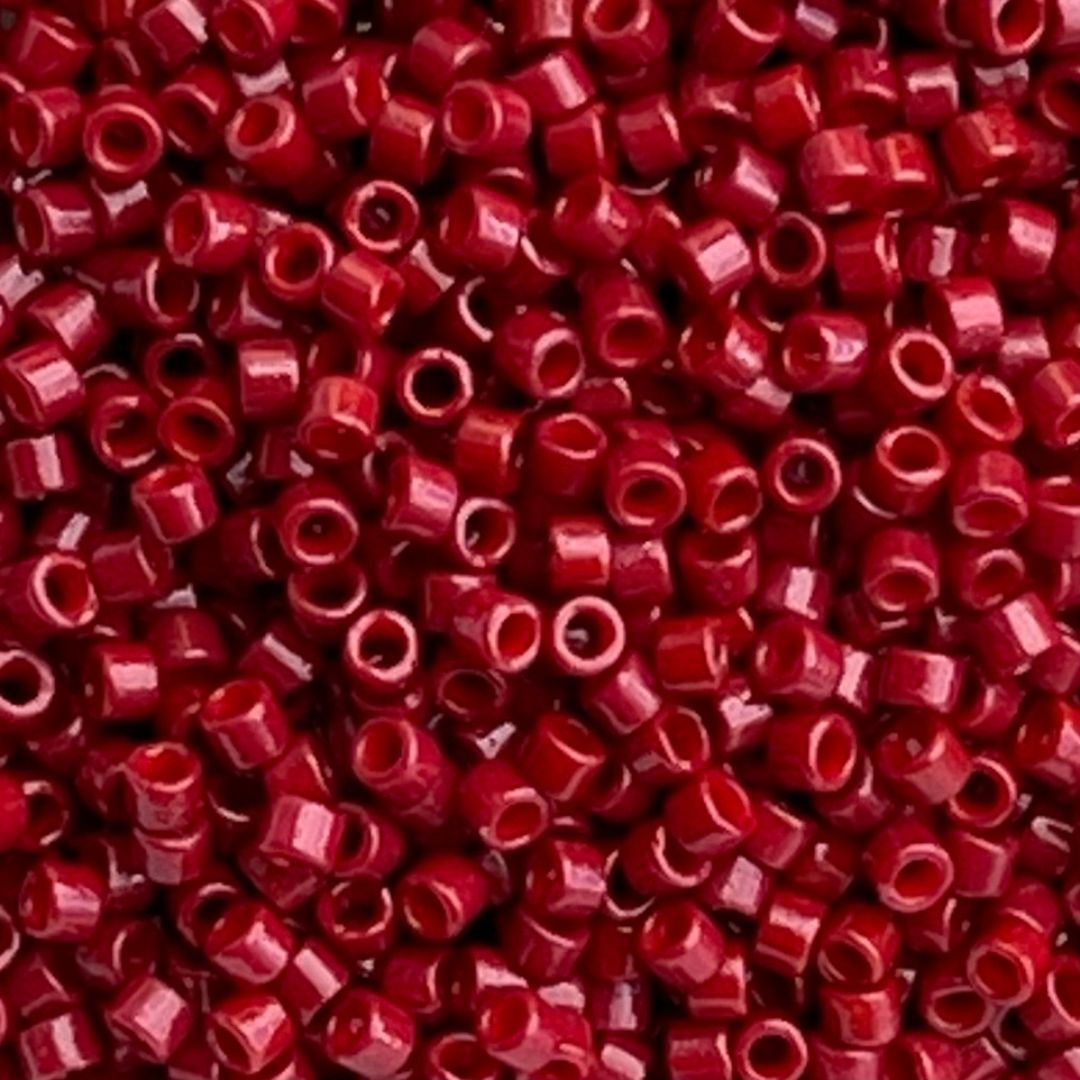 Delica Bead Duracoat Opaque Jujube - Image 1
