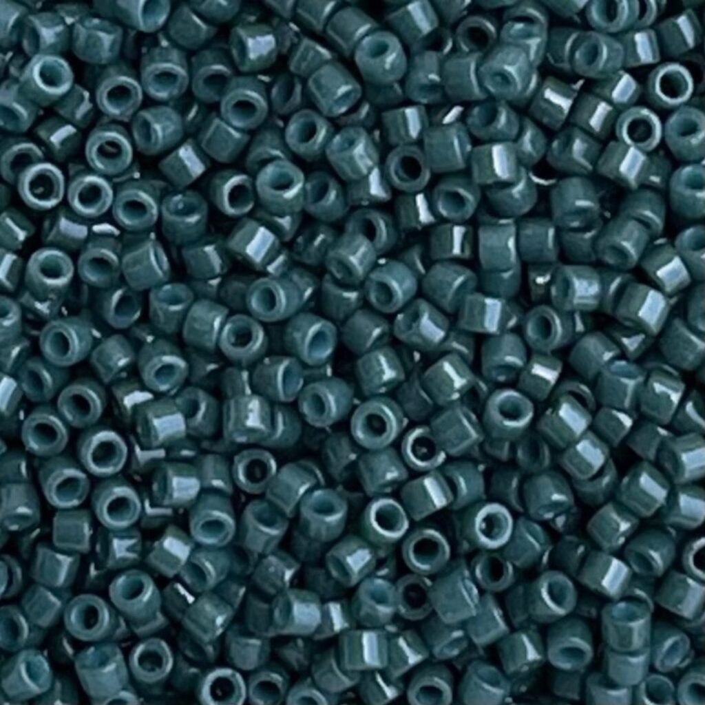 Delica Bead Duracoat Opaque Spruce Green
